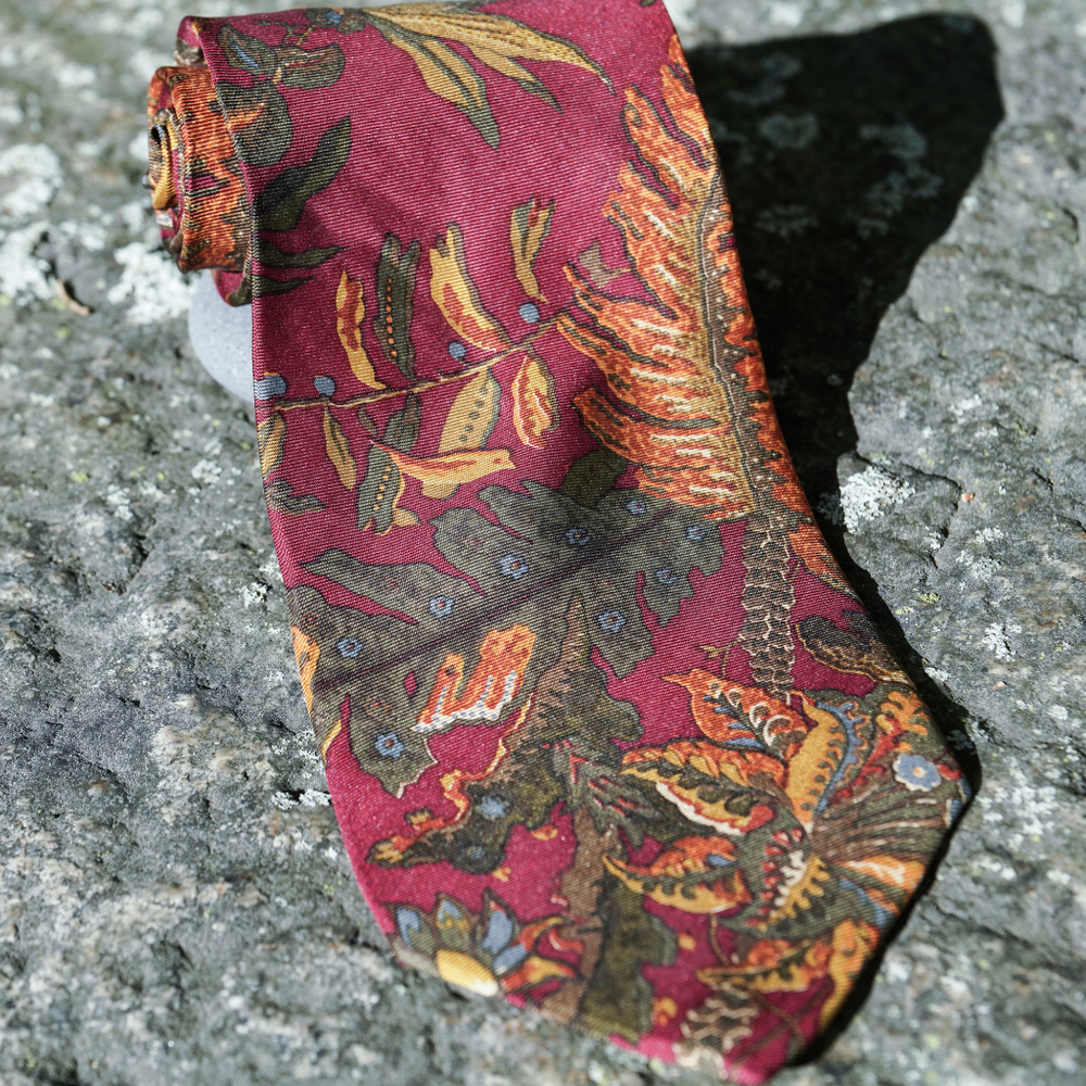 Cesarani Hand finished USA Silk Necktie